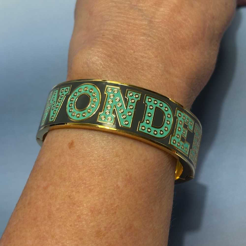 Kate Spade ‘Eye On The Prize’ Gold Tone Bracelet